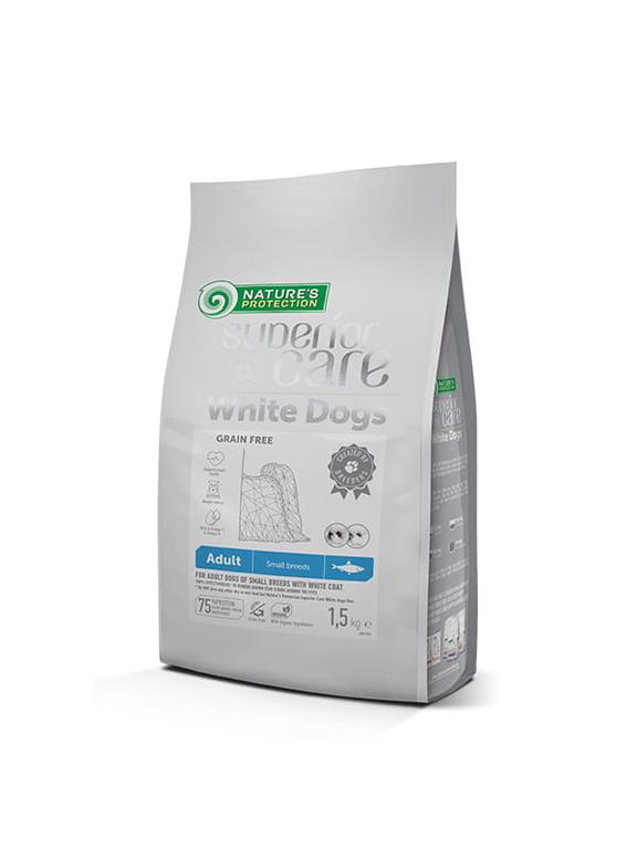 NATURES PROTECTION Superior Care Grain Free Herring Adult Small Breeds 1,5kg