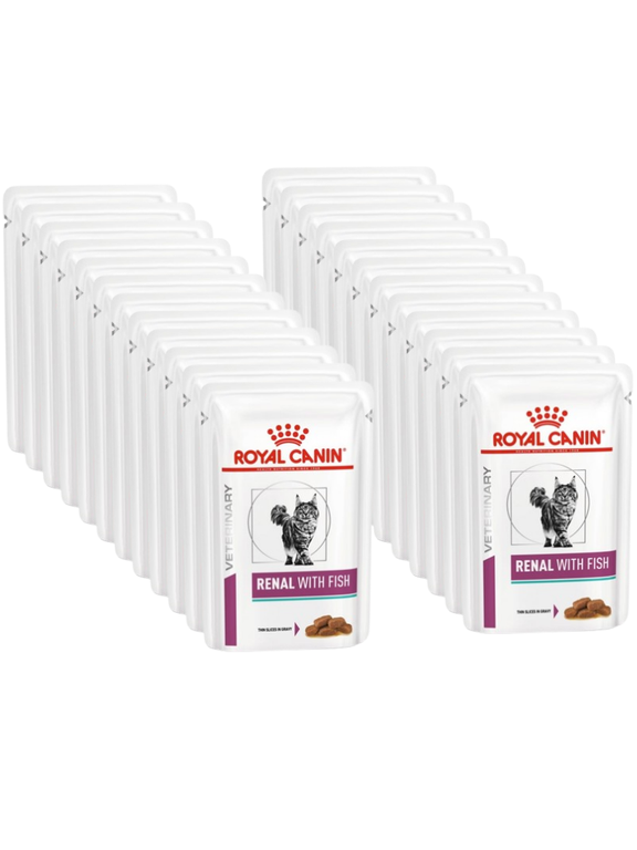 ROYAL CANIN Renal with Fish 2x(12x85g) saszetka