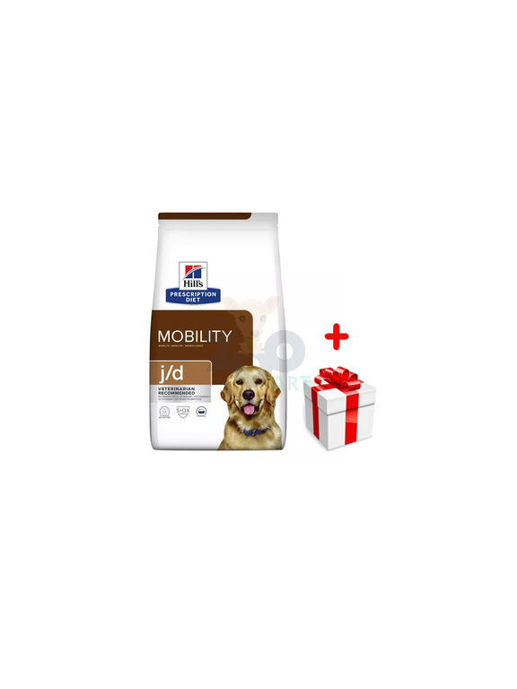 HILL'S PD Prescription Diet Canine j/d 12kg + niespodzianka dla psa GRATIS!