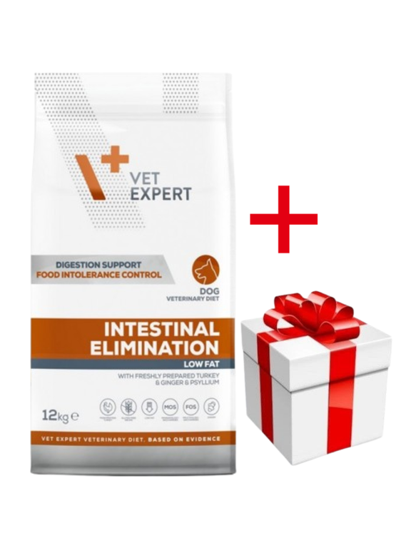 VETEXPERT Intestinal Elimination 12kg + niespodzianka dla psa GRATIS!
