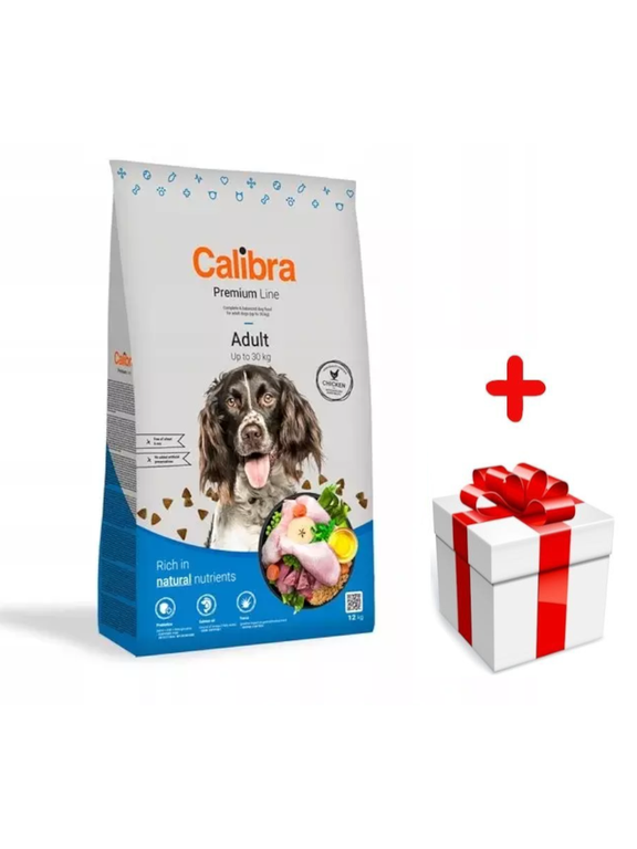 Calibra Premium Line Adult 12kg + Niespodzianka dla psa GRATIS