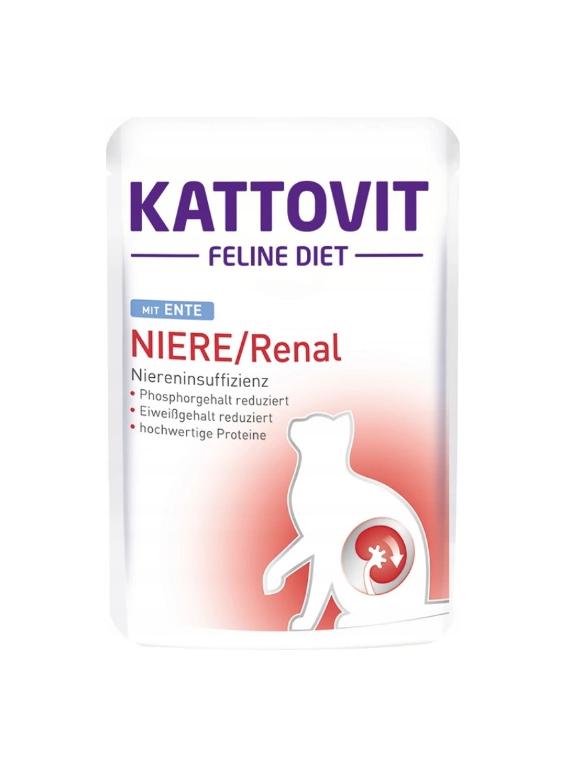Kattovit Niere/Renal kaczka 85g saszetka