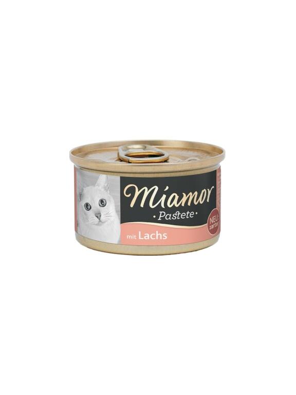 Miamor Pastete łosoś 85g puszka
