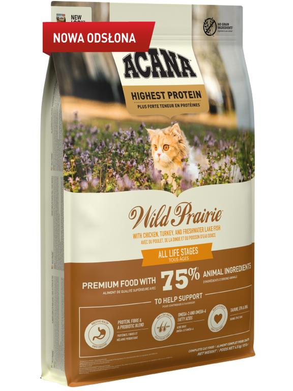 ACANA Wild Prairie Cat 4,5kg/Opakowanie uszkodzone (9551)!!!