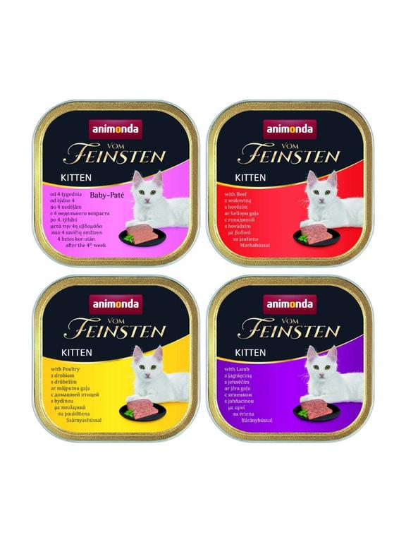 ANIMONDA Cat Vom Feinsten Mix Smaków 32x100g