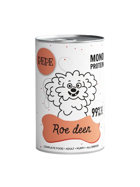 PEPE MONO PROTEIN Roe deer (sarna)  400g