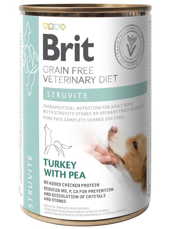 BRIT GF veterinary diets dog Struvite 400g-karma mokra dla psa