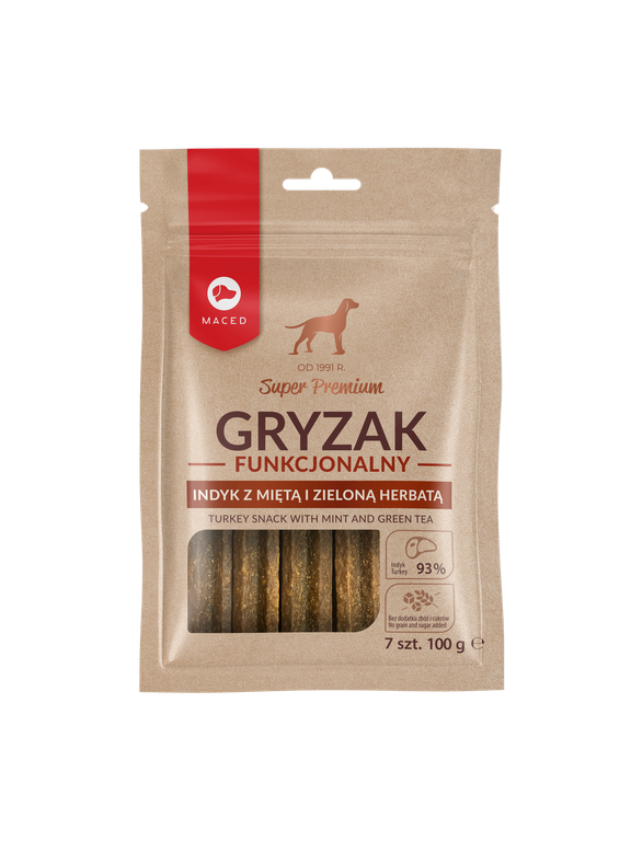 MACED Gryzak z miętą i herbatą 100 g