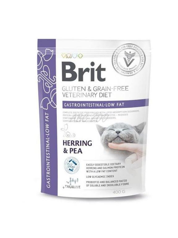 BRIT GF Veterinary Diets Cat Gastrointestinal-Low Fat 400g