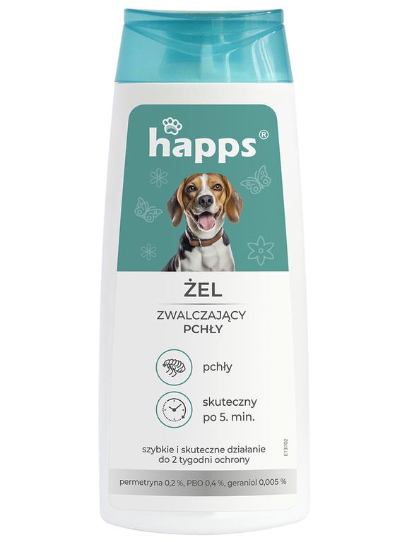 HAPPS - żel zwalczający pchły 150ml