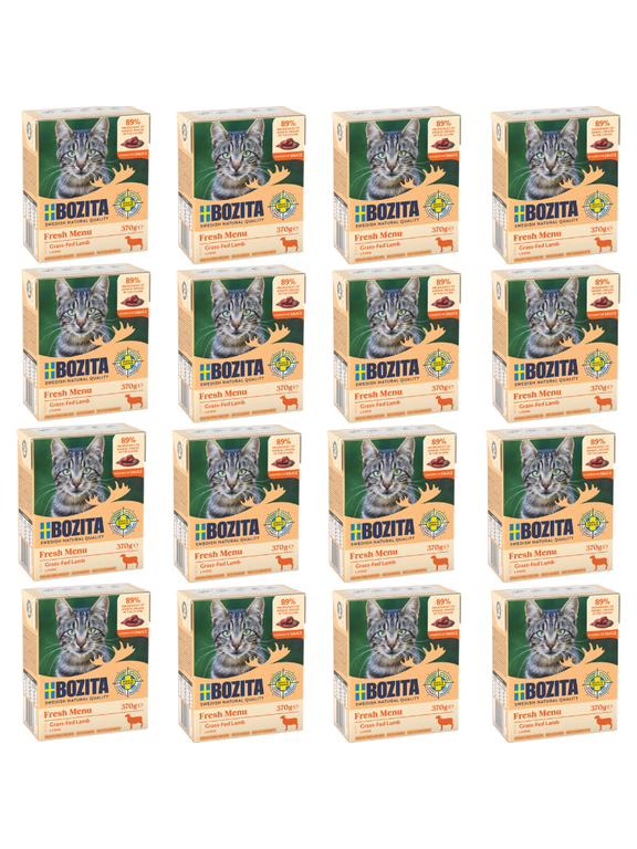 BOZITA Cat Jagnięcina w sosie  24x370g