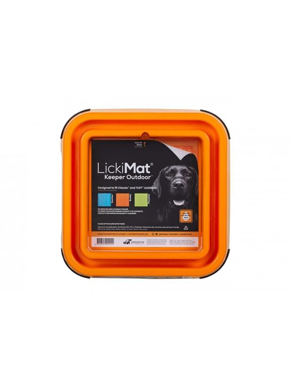 LickiMat® Outdoor Keeper™ Pomarańczowa
