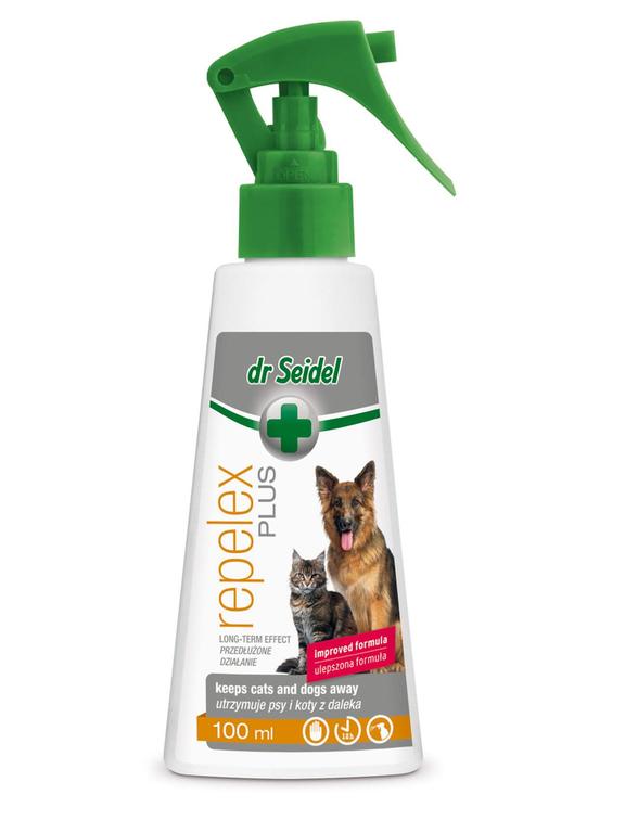 Dr Seidel REPELEX Plus Płyn odstraszający zwierzęta o przedłużonym działaniu 100ml