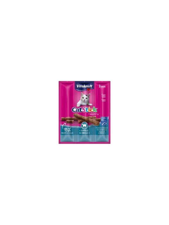 Vitakraft Kabanosy Cat Stick Mini z flądrą 18g