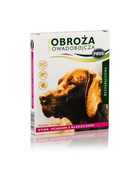 PESS Obroża owadobójcza bezzapachowa 60 cm dla psa