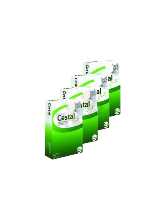 Cestal Cat tabletki na odrobaczanie kotów 8 tabletek