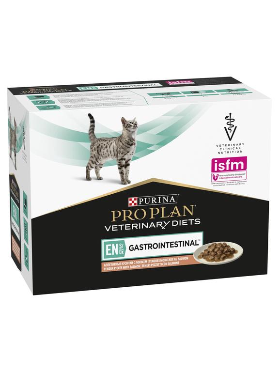 PURINA Veterinary PVD EN Gastrointestinal łosoś Cat 10x85g