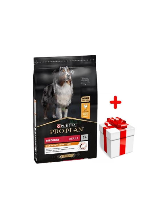 Purina Pro Plan Medium Adult Optibalance, kurczak i ryż 14kg  + niespodzianka dla psa GRATIS!