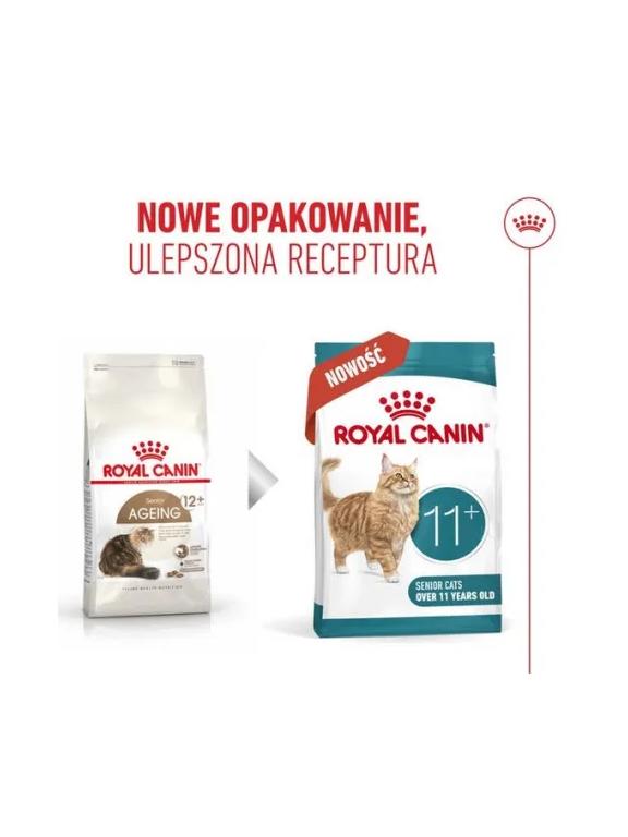 ROYAL CANIN Ageing  Senior 11+ 4kg karma sucha dla kotów dojrzałych po 11 roku życia