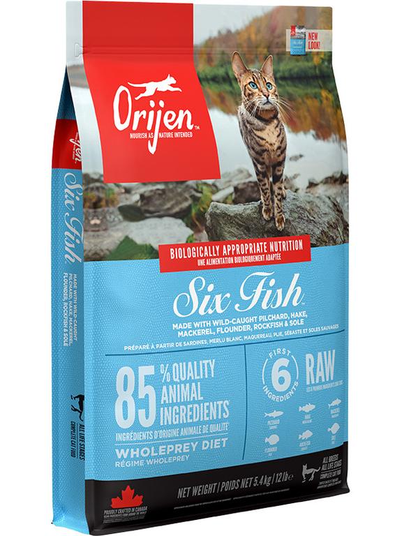 ORIJEN Six Fish cat 5,4kg