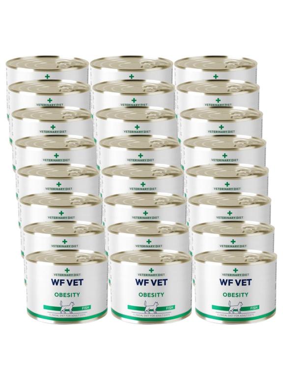 WF VET Obesity cat fish 24x200g