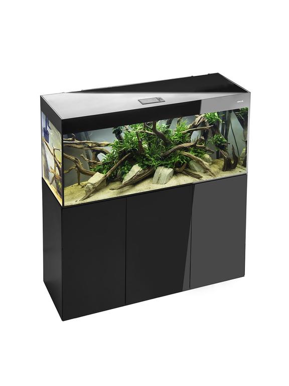 AQUAEL ZESTAW GLOSSY ST 150 D&N CZARNY + SZAFKA