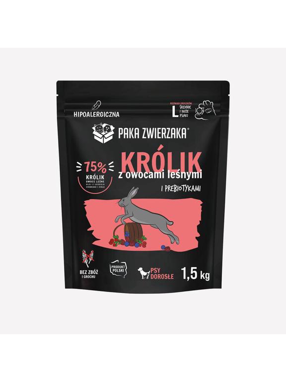Paka Zwierzaka - Seventh heaven - Królik z owocami leśnymi 1,5kg