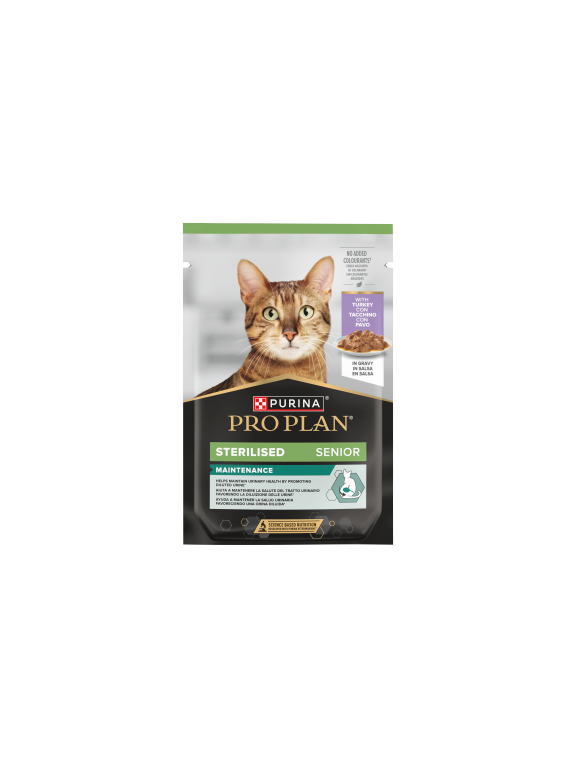 Purina Pro Plan Sterilised Senior z indykiem dla kota 85g