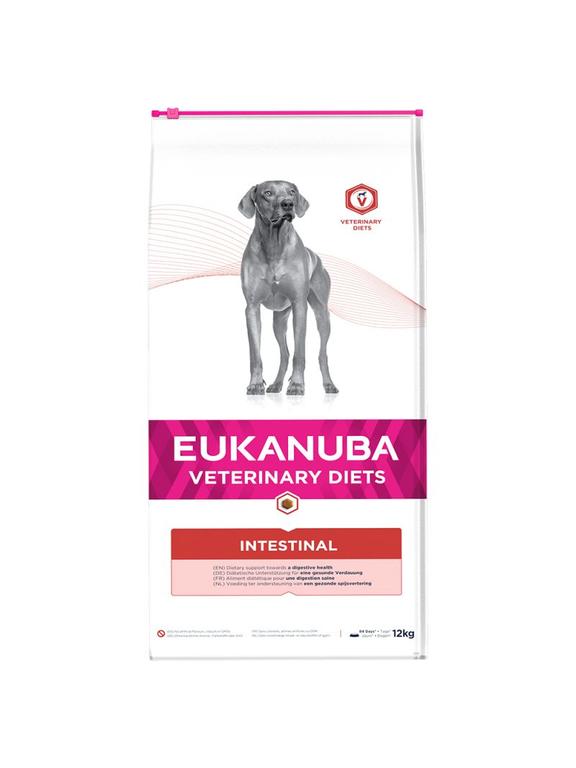 EUKANUBA Intestinal Dog 8kg /Opakowanie uszkodzone (5295)!!!