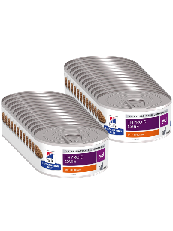 HILL'S PD Prescription Diet Feline y/d 24x156g - puszka