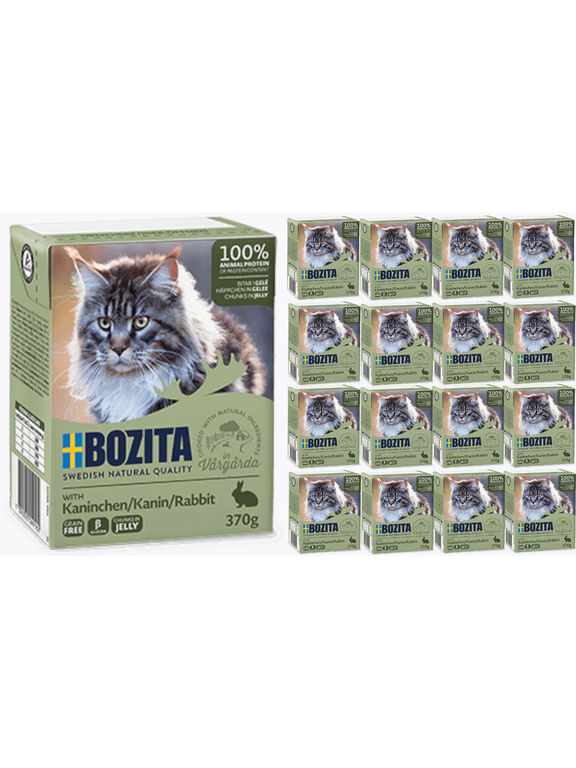 BOZITA Cat Królik W Galaretce  16 x 370g
