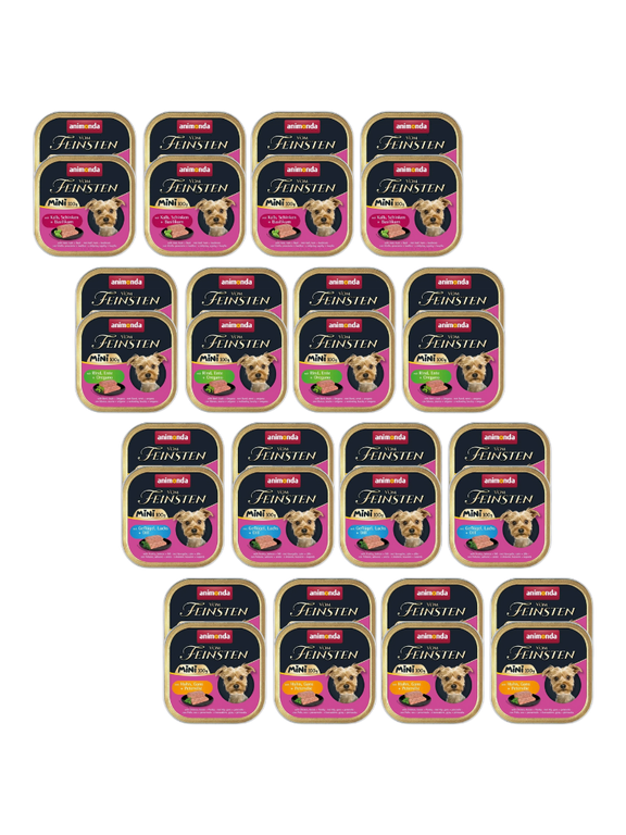ANIMONDA Vom Feinsten mini adult Mix Smaków 32x100g