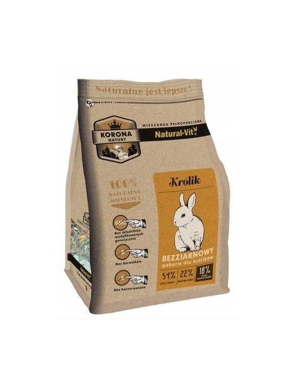 Natural-Vit Korona Natury Mieszanka pełnoporcjowa dla królika 10 kg