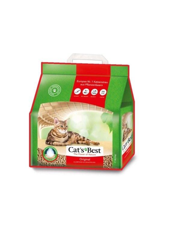 JRS Cats Eko Plus - Żwirek Drewniany Zbrylający 7l / 2,4kg/ opakowanie uszkodzone (9143)!!!