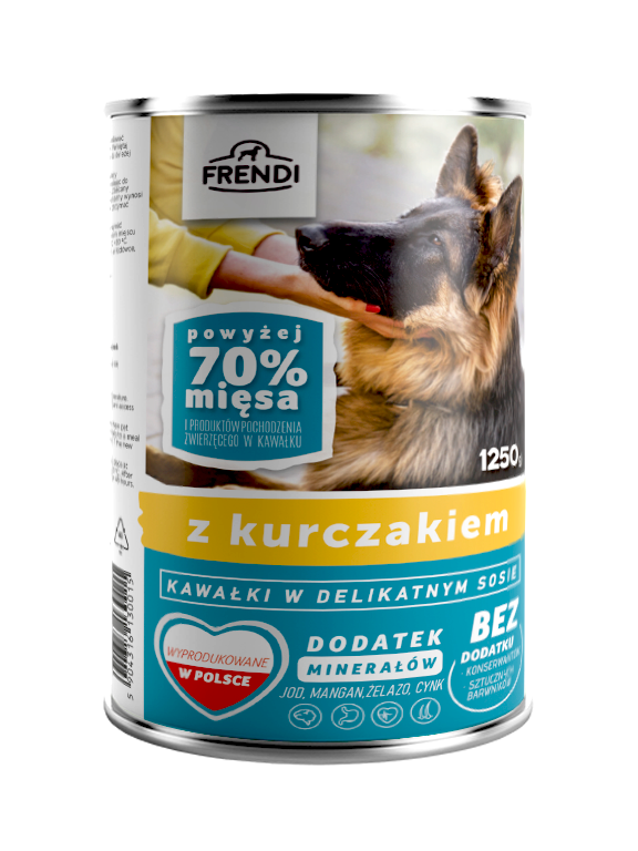 Frendi kawałki w delikatnym sosie z kurczakiem 1250g