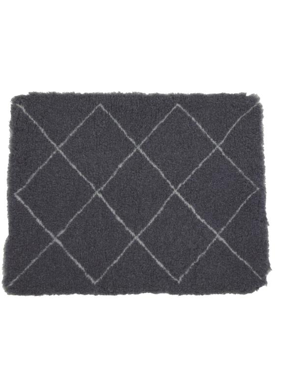ZOLUX Posłanie izolujące dry bed z wzorem berberyjskim 75x95 cm kol. grafitowy