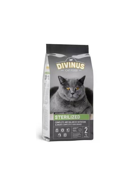 DIVINUS Cat Sterilized - sucha karma dla kota - 2 kg