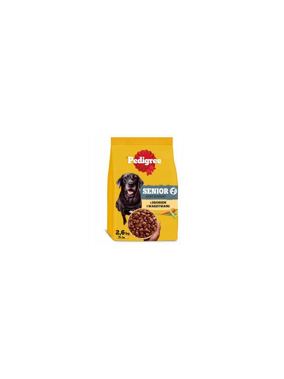 Pedigree Adult Senior z Drobiem i Warzywami 2,6kg