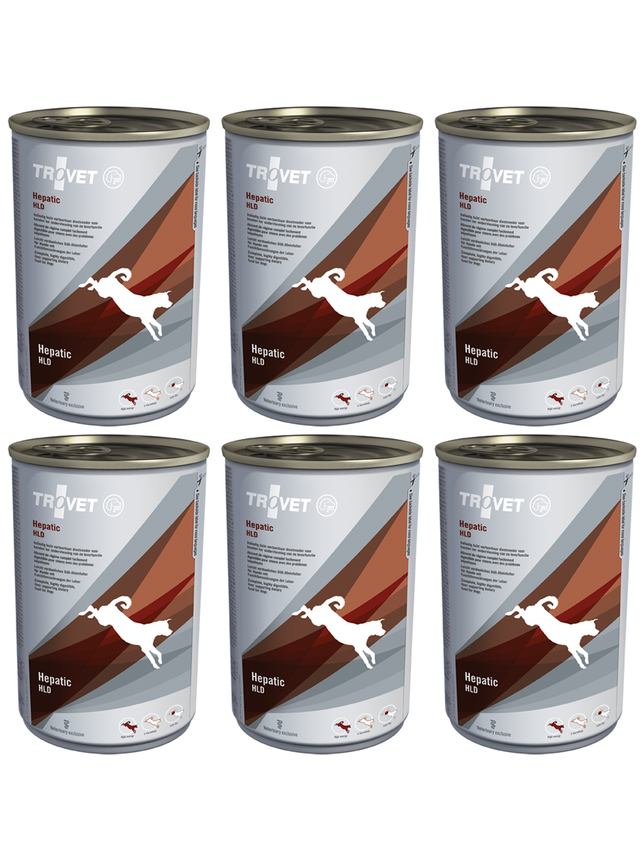 TROVET HLD Hepatic (dla psa) 6x400g - puszka