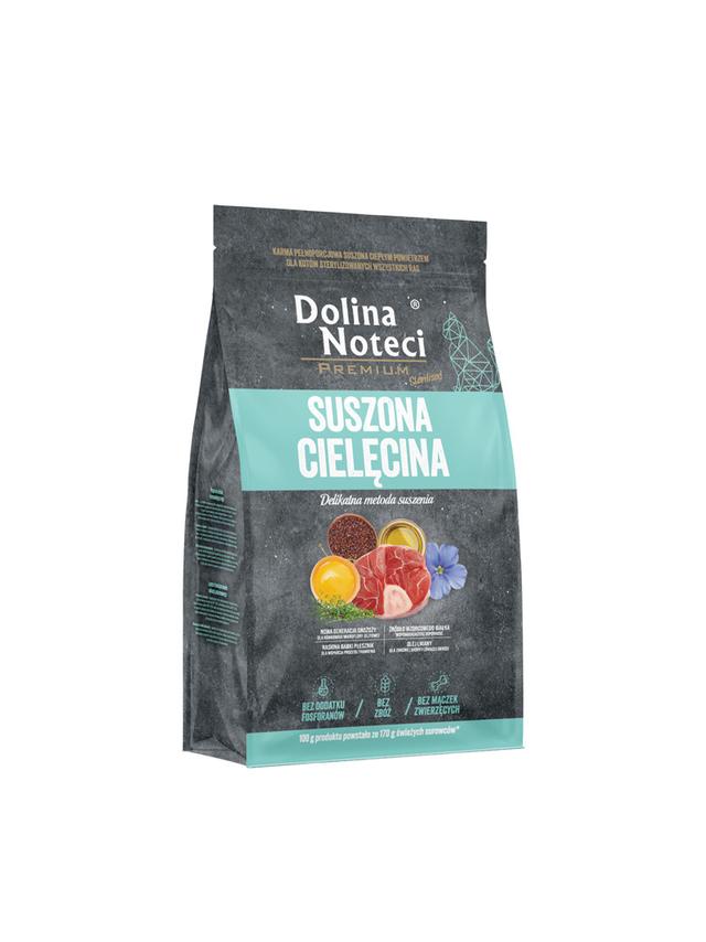 Dolina Noteci Premium Karma suszona dla sterylizowanych kotów wszystkich ras cielęcina 2 kg