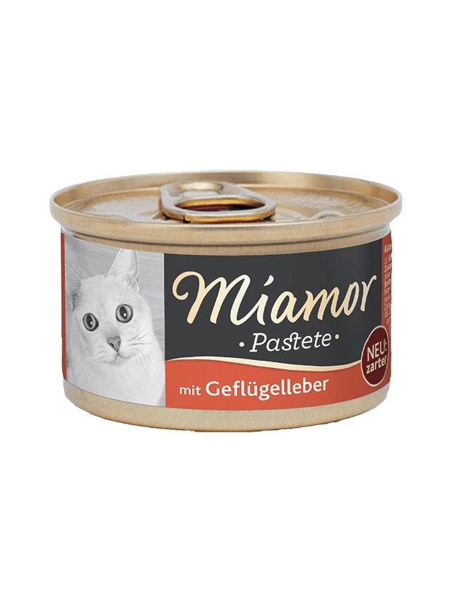Miamor Pastete wątróbka drobiowa 85g puszka