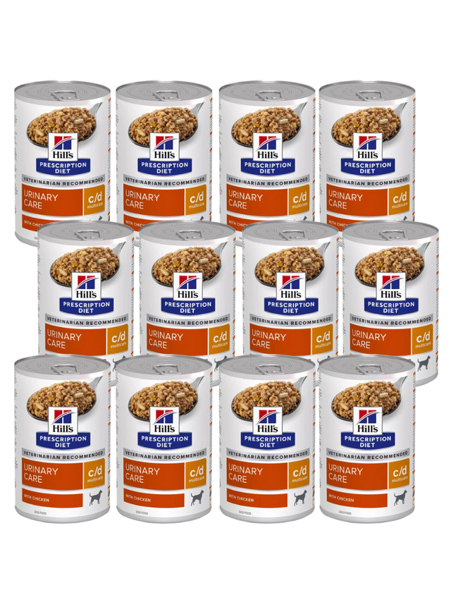 HILL'S PD Prescription Diet Canine c/d 12x370g - puszka