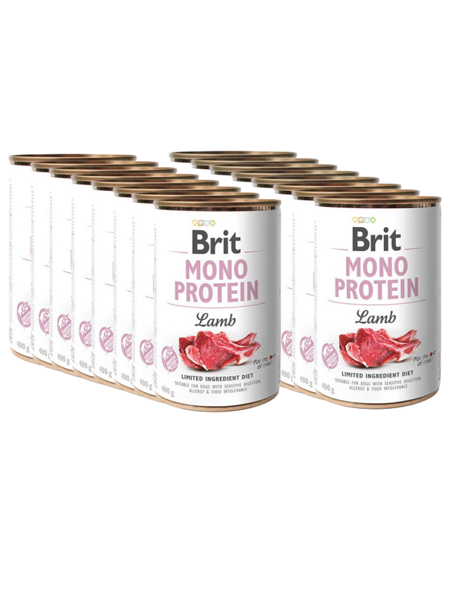 BRIT MONO PROTEIN LAMB 18x400g
