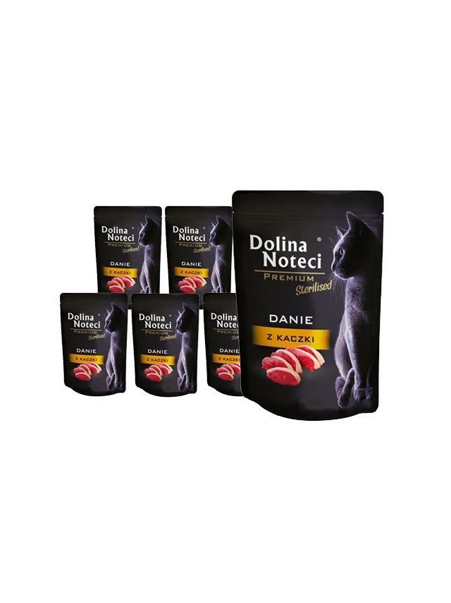 Dolina Noteci Premium  danie z kaczki  – dla kotów sterylizowanych 10x85g
