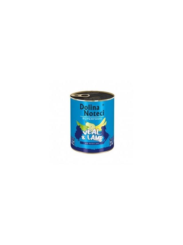 DOLINA NOTECI PREMIUM SUPERFOOD cielęcina i jagnięcina 800g