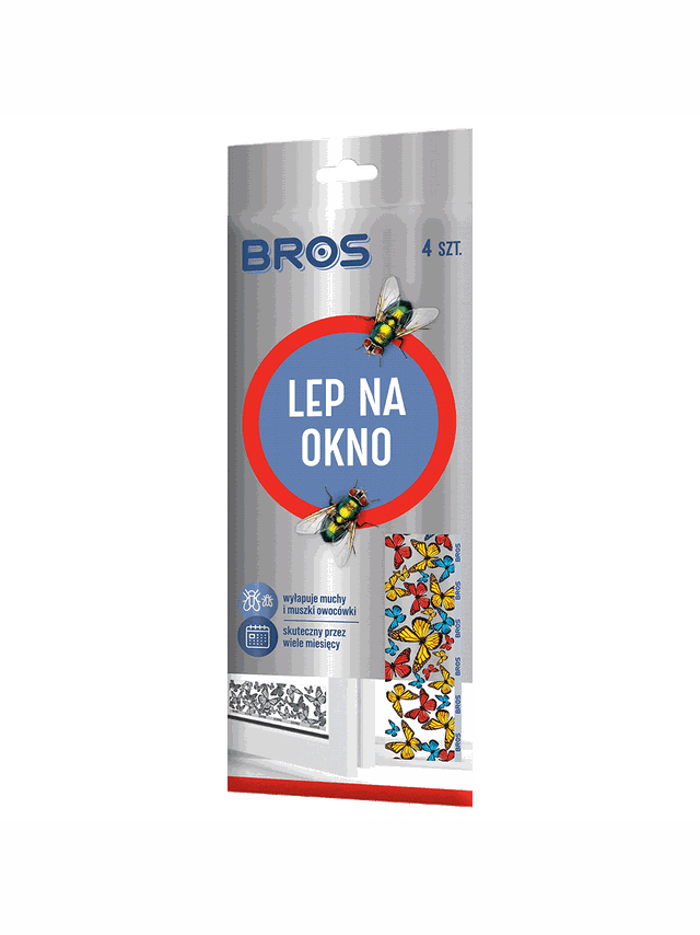 BROS Lep na okno 4szt.