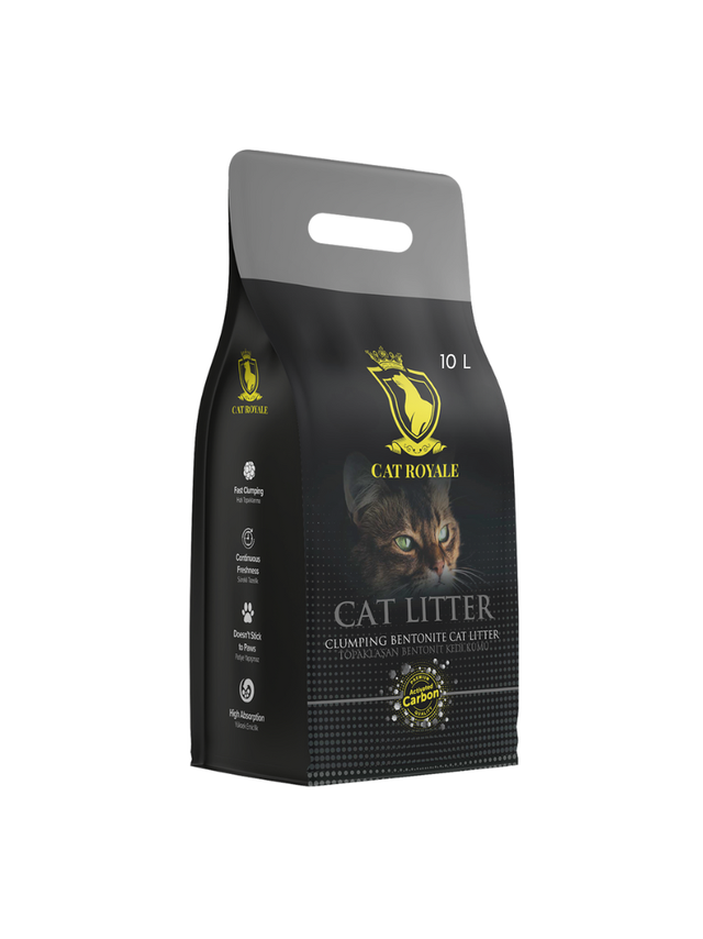 Cat Royale Activated Carbon żwirek bentonitowy 10l