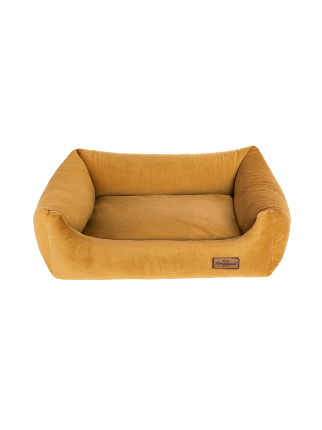 RECOBED Kanapa Welurove miodowa S 65x50cm