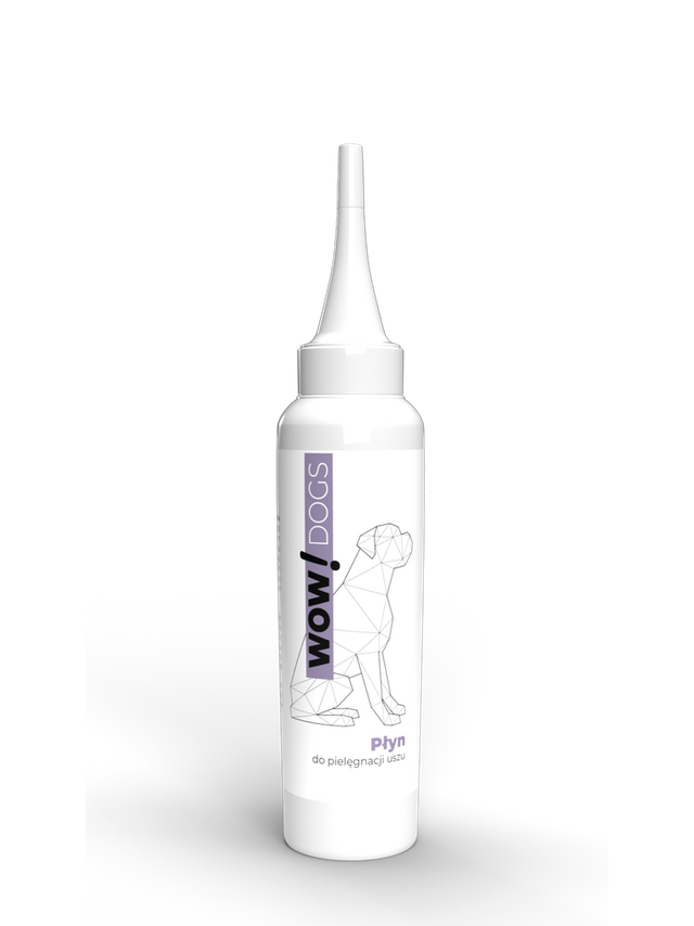WOW! DOGS Płyn do pielęgnacji uszu 125 ml