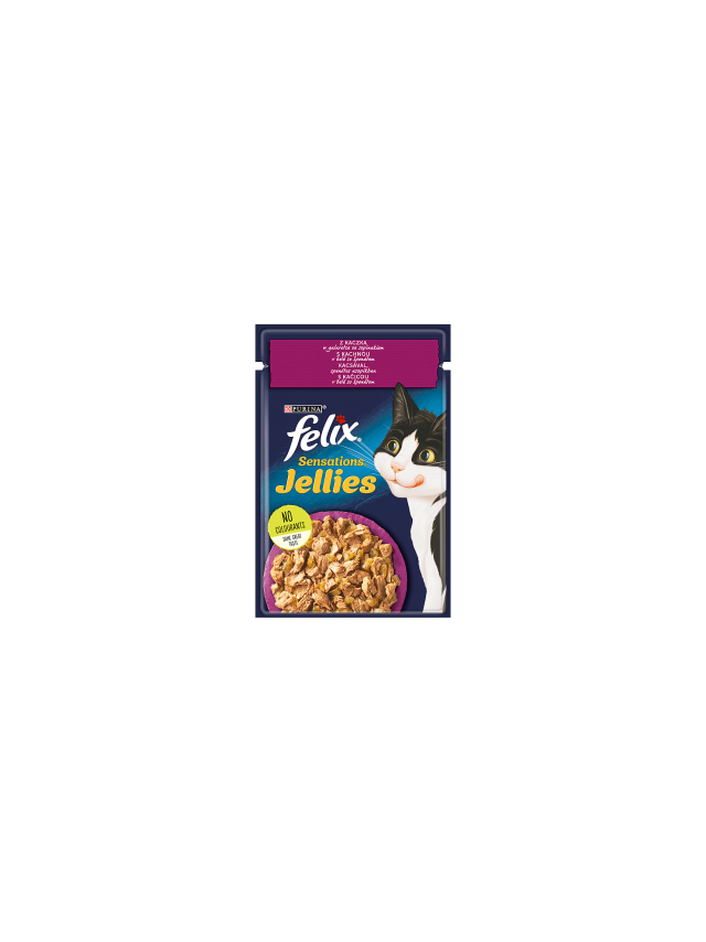 Felix Kaczka w galaretce ze Szpinakiem saszetka 85g